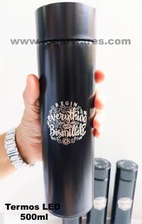 Gambar Souvenir Islami Untuk Ramadhan Idul Fitri Termos LED 500ml XV dari craftsxwares Kab. Tangerang 4 Tokopedia