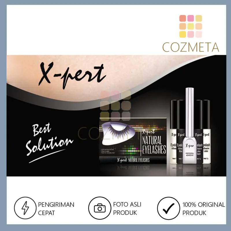 X-pert Xpert Premium Eyelash Adhesive 4,8gr Lem Bulu Mata 1