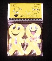 Gambar Penghapus Berbentuk Orang Tersenyum (1 Set Isi 2) dari Dunia Jasmine Kota Surabaya 1 Tokopedia
