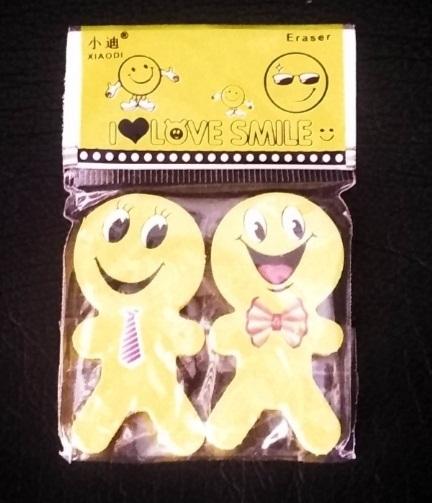 Gambar Penghapus Berbentuk Orang Tersenyum (1 Set Isi 2) dari Dunia Jasmine Kota Surabaya Tokopedia