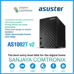 ASUSTOR AS1002T V2 The best entry level NAS for the digital home