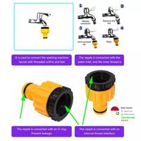 Gambar Tap Adapter Hose Quick Connector Konektor Kran ½” atau ¾” 1/2 dari ALLIGATORS OFFICIAL Kota Administrasi Jakarta Selatan 4 Tokopedia