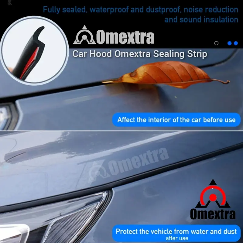 Seal Kap Mesin Mobil Omextra Peredam Suara Debu Air Peredam Kap mobil 0