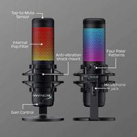 Gambar HyperX QUADCAST S RGB USB Condenser Gaming Microphone dari QTC Store Kota Surabaya 3 Tokopedia