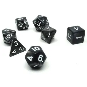 Dadu Polyhedral Bentuk Puzzle Board Game Mainan Anak Dice Kartu Sulap