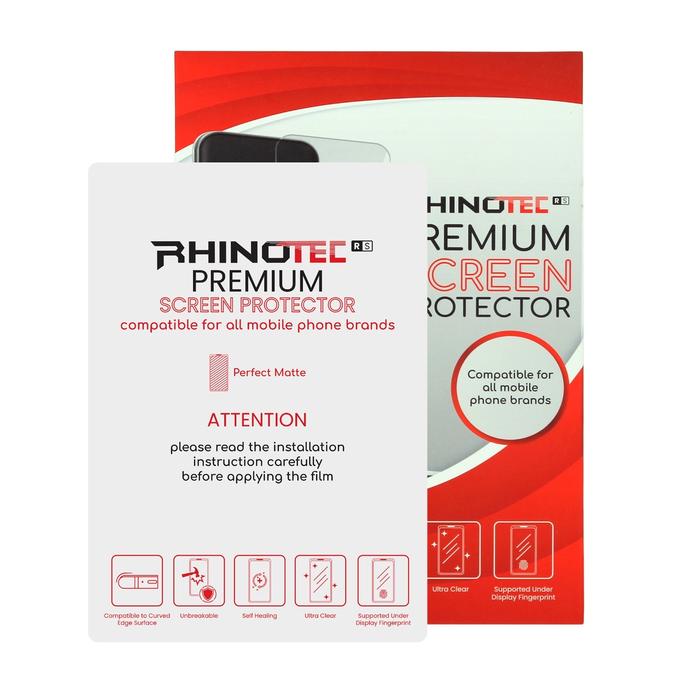 Gambar Rhino Screen Guard / Anti gores hydro gell for mesin cutting dari LJS Phone Kota Administrasi Jakarta Pusat Tokopedia