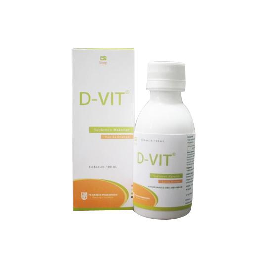D Vit Syrup 100 ml Suplemen Vitamin D3 - Shop | Tokopedia