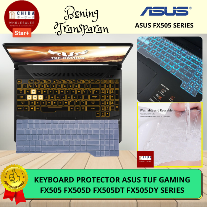 Jual Keyboard Protector Cover ASUS TUF GAMING/ ROG GL 15.6 / Pelindung ...