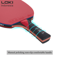 Gambar LOKI E Series 8 Pingpong bat - Table tennis racket dari LOKI INDONESA Kota Administrasi Jakarta Barat 5 Tokopedia