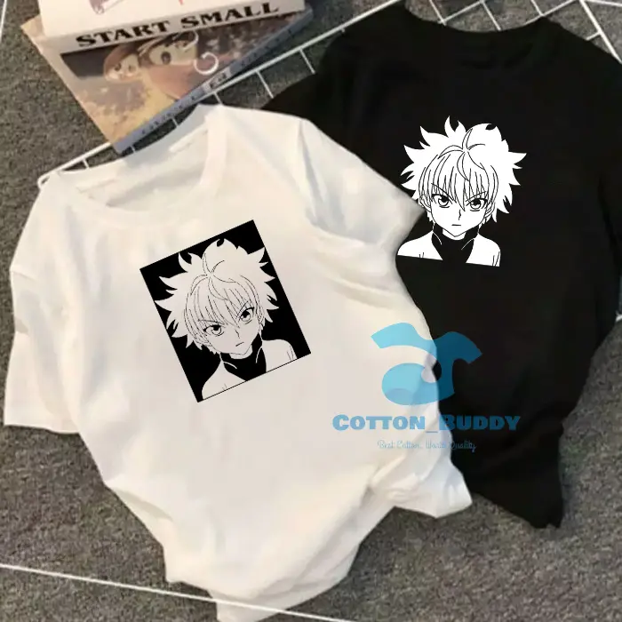 KAOS TSHIRT HXH BAJU ANIME HUNTER X HUNTER KILLUA ZOLDYCK BAJU KILLUA