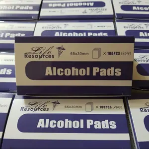 Tisu alkohol pada resources/alkohol swabs