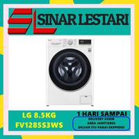 Gambar LG FV1285S3WS MESIN CUCI FRONT LOADING KAP 8.5KG INVERTER WITH STEAM dari Store Sinar Lestari Kota Administrasi Jakarta Barat 1 Tokopedia
