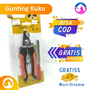 Pet Nail Clipper Gunting Kuku Kucing Anjing Stainless Steel Premium