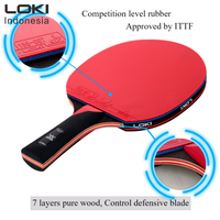 Gambar LOKI E Series 8 Pingpong bat - Table tennis racket dari LOKI INDONESA Kota Administrasi Jakarta Barat 3 Tokopedia