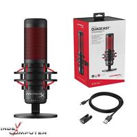 Gambar HyperX QuadCast USB Condenser Gaming Microphone Untuk Streaming dari INDEXCOMPUTER Kota Batam 1 Tokopedia