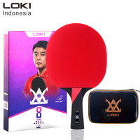 Gambar LOKI E Series 8 Pingpong bat - Table tennis racket dari LOKI INDONESA Kota Administrasi Jakarta Barat 1 Tokopedia