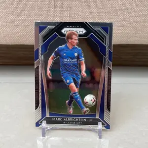 Kartu Bola Panini Prizm EPL 2020 LEICESTER CITY Marc Albrighton