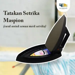 Alas Setrika Maspion BT368 Flat Iron Tray Tahan Panas Tatakan