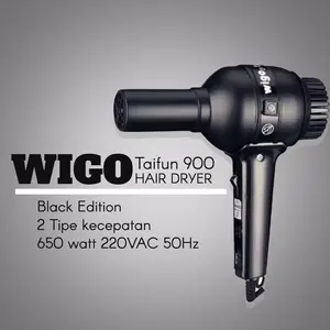 HAIR DRYER WIGO WIGOTAIFUN W-900 HITAM SILVER PENGERING RAMBUT 650WATT