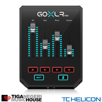 Gambar TC Helicon GO XLR MINI Online Broadcast Mixer with USB/Audio Interface dari Tiga Negeri Music House Kota Bandung 1 Tokopedia