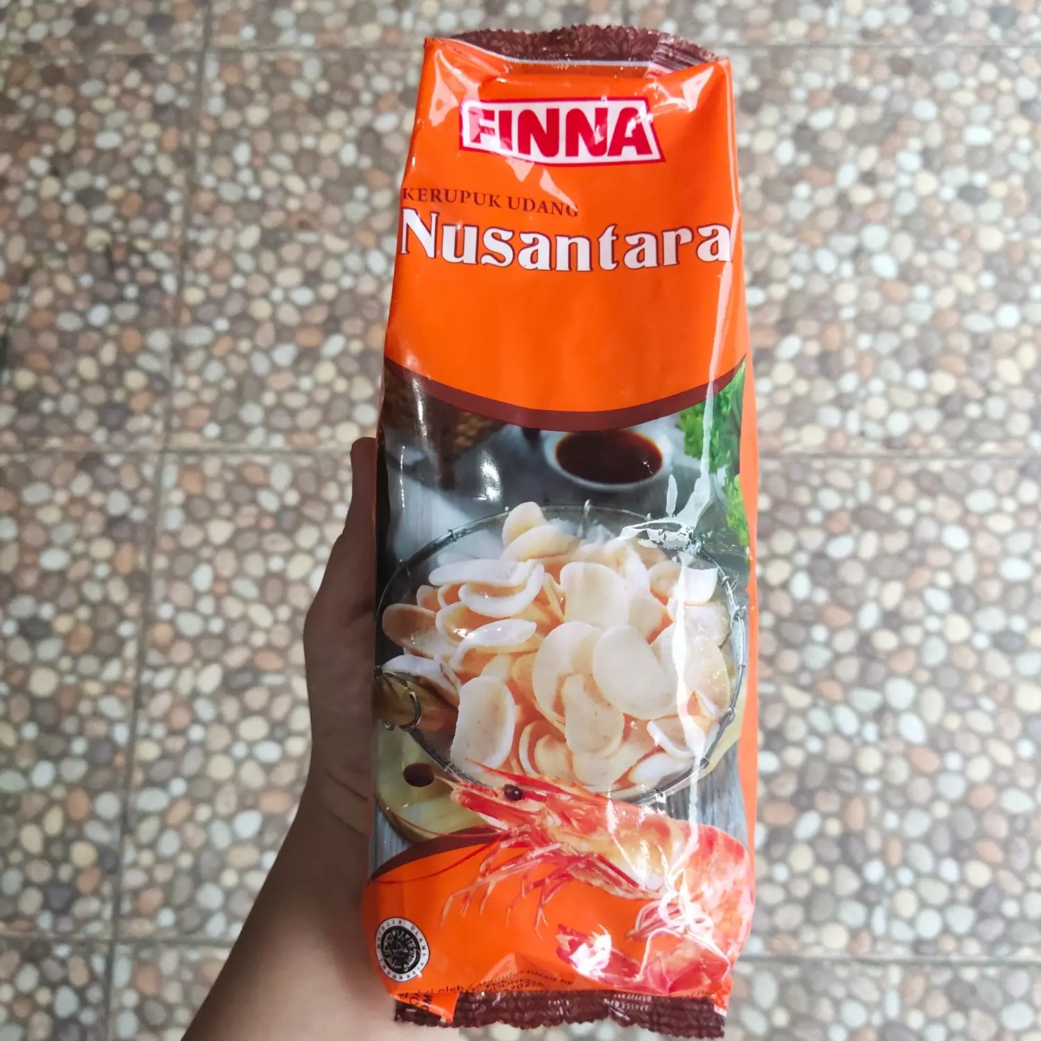 FINNA KERUPUK UDANG NUSANTARA 380GR