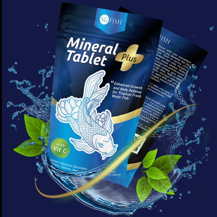 Gambar Mineral Tablet Plus - SG Fish dari SG Fish Jakarta Timur Tokopedia