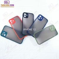 Gambar Case IPHONE 12 - Casing Hardcase MyChoice + Pelindung Camera - Hitam, +Tempered Glass dari Twelven com Kota Administrasi Jakarta Barat 2 Tokopedia