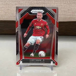 Kartu Bola Panini Prizm EPL 2020 MANCHESTER UNITED Luke Shaw