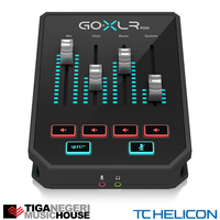 Gambar TC Helicon GO XLR MINI Online Broadcast Mixer with USB/Audio Interface dari Tiga Negeri Music House Kota Bandung 2 Tokopedia