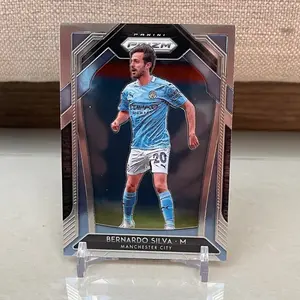 Kartu Bola Panini Prizm EPL 2020 Manchester City Bernardo Silva
