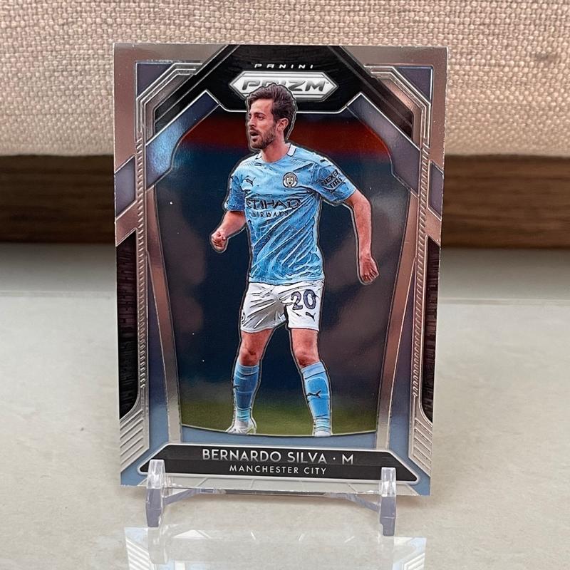Kartu Bola Panini Prizm EPL 2020 Manchester City Bernardo Silva Shop