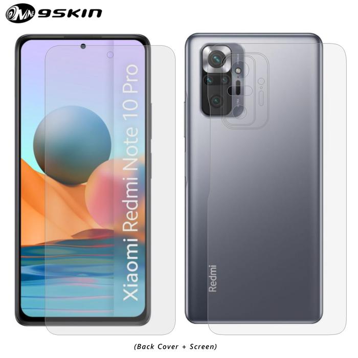 Gambar 9Skin - Premium Matte Guard Protector for Xiaomi Redmi Note 10 Pro - Screen Only dari 9SKIN Premium Kota Administrasi Jakarta Barat 5 Tokopedia