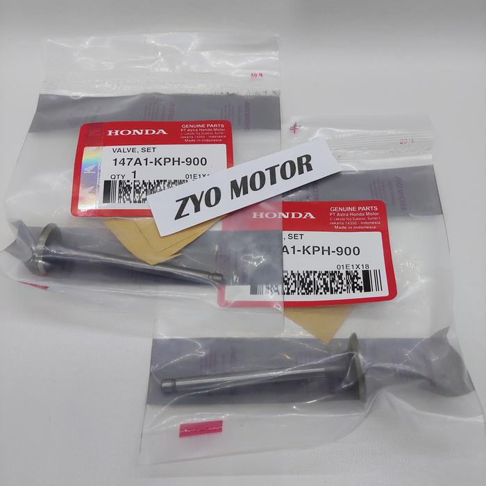 Gambar PAYUNG KLEP KELEP KARISMA VALVE SET KOMPLIT IN & EX SUPRA X 125 dari ZYO MOTOR Kota Administrasi Jakarta Timur Tokopedia