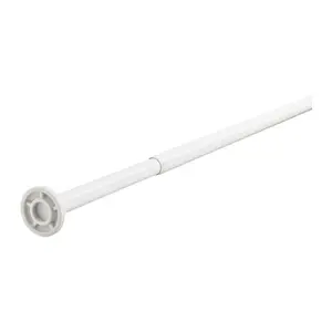 Batang Tirai Shower Tirai Kamar Mandi Adjustable 120 - 200cm