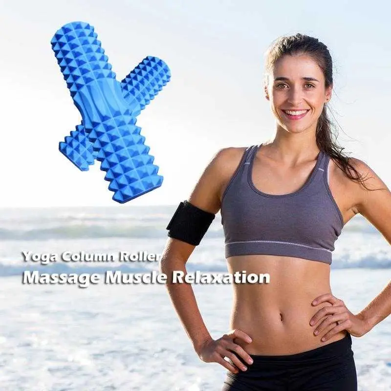 Alat Pijat paha bokong belikat Roller foam Column Foam Gym Exercise 3