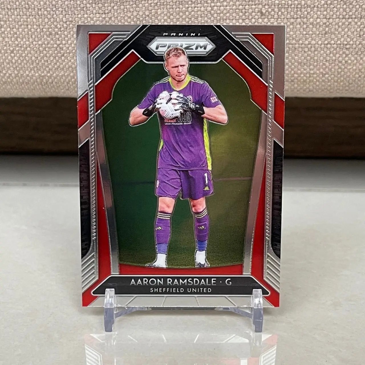 Kartu Bola Panini Prizm EPL 2020 SHEFFIELD UNITED Aaron Ramsdale