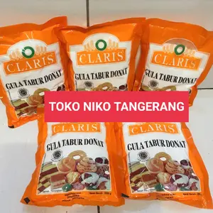 CLARIS GULA TABUR DONAT 250 GRAM