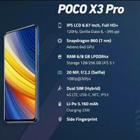 Gambar Xiaomi Poco X3 Pro RAM 6GB ROM 128GB Garansi Xiaomi - 6/128 dari Rioaja123 Kota Bengkulu 1 Tokopedia