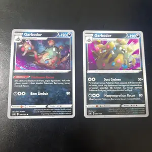 GARBODOR SC1B SC3B KARTU POKEMON TCG INDONESIA NON HOLO DARK ABILITY