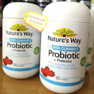 Nature's Way Adult Vita Gummies Probiotic + Prebiotic - 65 Gummies