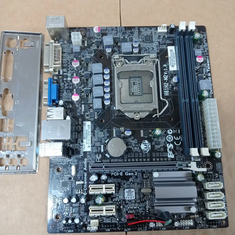 mobo ECS H61H2-M2 socket Lga 1155 ddr3 onboard vga 0