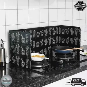 Oil Guard Screens Plate Pelindung Dinding Anti Minyak Alumunium