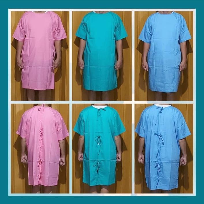 BAJU PASIEN TALI MURAH BAJU PASIEN IKAT BELAKANG