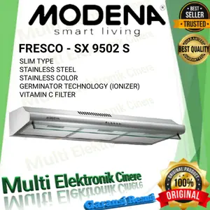COOKERHOOD MODENA 90CM SX9502S STAINLESS