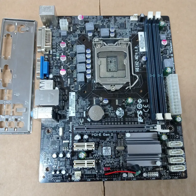mobo ECS H61H2-M2 socket Lga 1155 ddr3 onboard vga 1