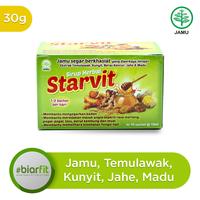 Gambar Starvit Herbal Jahe, Temulawak, Kunyit dan Madu 10 sachet dari Biarfit Official Shop Kota Tangerang 1 Tokopedia