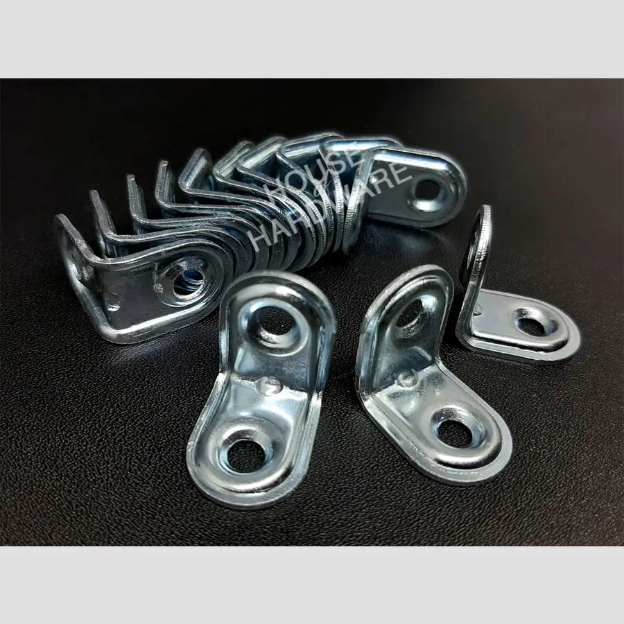 PLAT SIKU 20 x 20 mm MODEL BULAT / SIKU RAK LEMARI