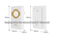 Gambar BEL WIRELESS/ BELL RUMAH / BEL PINTU TANPA KABEL MP3 dari Tuku-mart Kota Bekasi 5 Tokopedia