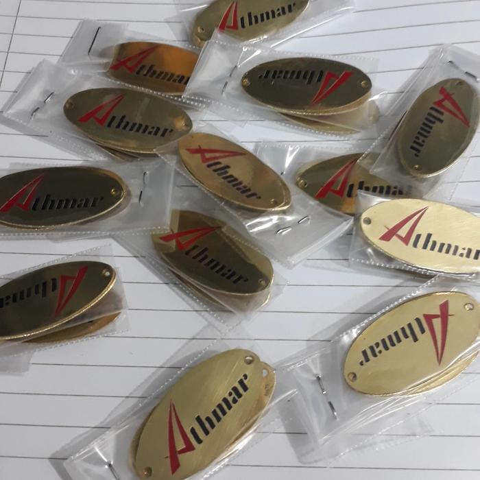 Gambar label Plat Papan Nama Kuningan dan Steinless dari allifalfan label Kota Administrasi Jakarta Selatan 4 Tokopedia