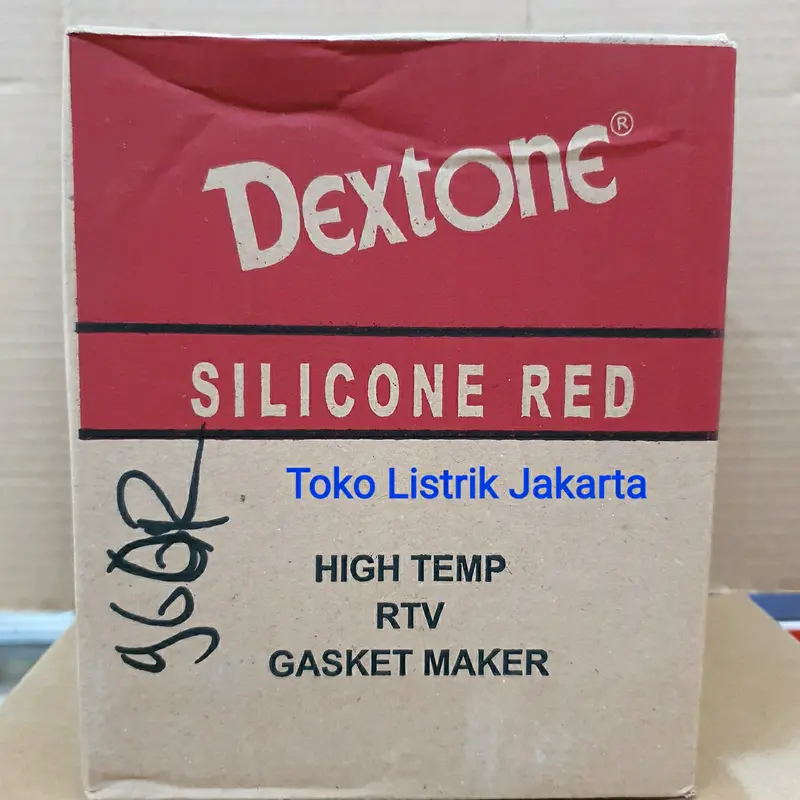 Lem DEXTONE Gasket Packing Merah Red Silicone Silikon Mesin Besi 30Gr 2